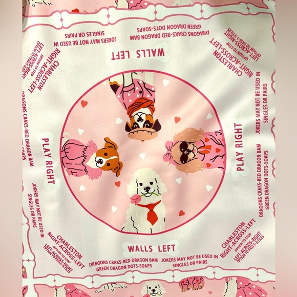 Mahjong Mat Oink Dogs - Picture 2 of 6